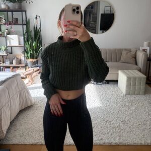 Dark Green Women's Sweater